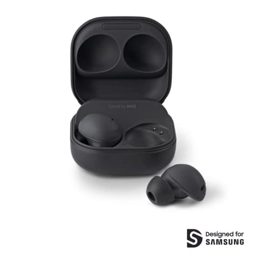 COMPLY Memory Foam Replacement Earbud Tips Designed for Samsung Galaxy Buds2 Pro | Ultimate Comfort, Secure Fit, Superior Noise Isolation | Anti Slip, Prevent From Falling Out, Black (S/M/L) (3 Pairs)