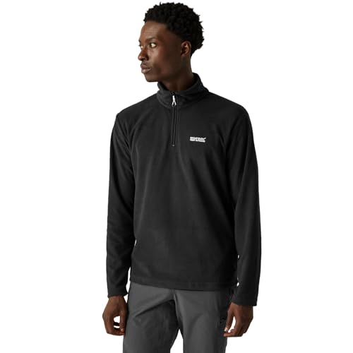 Regatta Men's Thompson Fleece Fleece, Black, 52-54 EU (Manufacturer Size: L) at Amazon