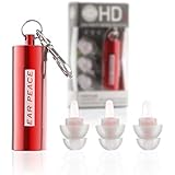 EarPeace HD Concert Ear Plugs - High Fidelity Hearing Protection for Music Festivals, DJs &amp; Musicians