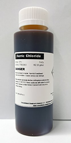 Ferric Chloride PCB Etchant 120ml (4oz) Bottle