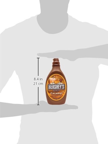 image for HERSHEY'S Caramel Syrup, 22 Ounce (Pack of 6)