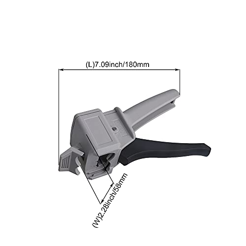 CNBTR Dispenser Gun for 50ml 1 1/ 1 2 AB Cartridges Plastic Tubes
