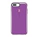 Speck Products 79241-5457 CandyShell Cell Phone Case for iPhone 7 Plus - Revolution Purple/Warning Orange