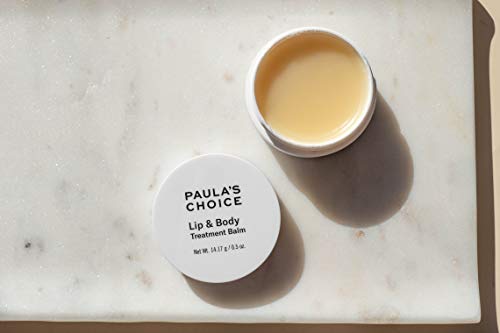 Paula's Choice LIP & BODY Emollient Treatment Balm, Beeswax & Shea Butter, Moisture for Eczema-Prone & Dry Skin, 0.5 Ounce