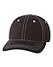 Flexfit - Contrast Color Stitched Cap - 6386 - L/XL - Brown/ Stone