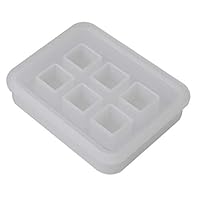 taxiner Silicone Mold 12mm 3D Cube DIY Desk Decoration Jewelry Making Pendant Tools Handmade Gifts Crafts Epoxy Resin Molds