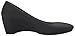 crocs Women's Lina Wedge Pump, Black, 8 M US