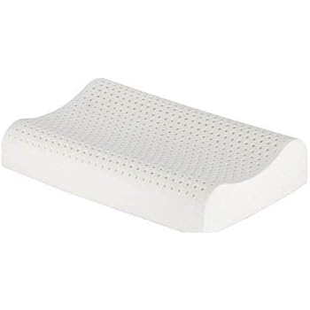 Amazon Com Contour Natural Latex Pillow With Organic Cotton Cover