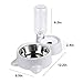 Cat Dog Feeder Automatic Water Bowl and Food Bowl Set, Dogs Cats Stainless Steel Feeder Bowl and Automatic Gravity Water Dispenser Double Pet Bowls Bottle for Small or Medium Size Dog Cats (Gray)thumb 2