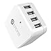 Syncwire USB Wall Charger 48W 4-Port USB Travel Adapter Multiple USB Charger Plug for iPhone 11 XS Max X XR 8 7 6s 6 Plus, iPad, iPod Samsung, LG, Nexus, Tablet and More