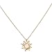 Meolin Sun Flower Opal Choker Necklace Women Clavicle chain,Gold,47cm+6.5cm
