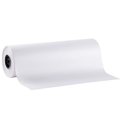 SafePro 36MG, 36-Inch White Butcher Food Paper Roll, Wrapping Disposable Steak Meat Paper, 800-Feet Roll