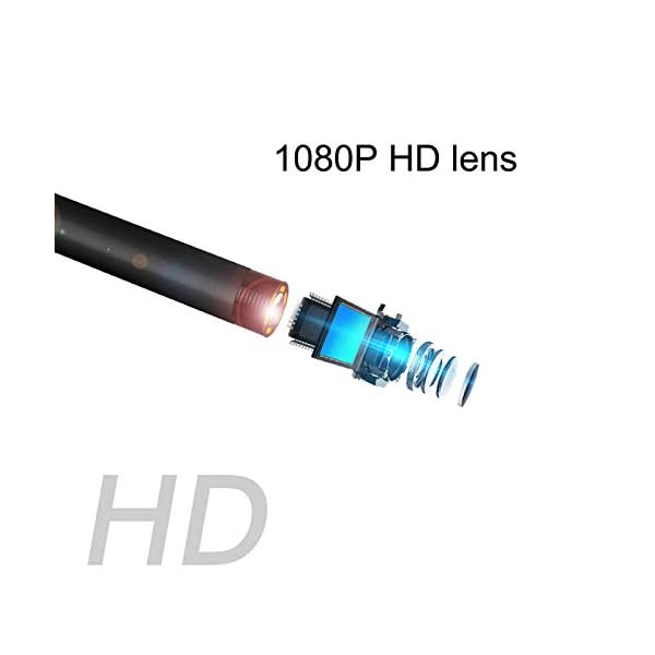 Industrie Endoskop 4,3 Zoll LCD Bildschirm Endoskopkamera 1080P HD Digitale Boroskop Kamera Wasserdicht Schlangenkamera… – Bild 6