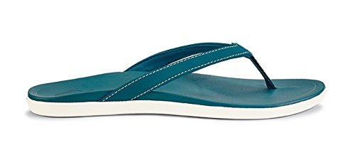OLUKAI Hoopio - Womens Comfort Sandal Teal/Teal - 11