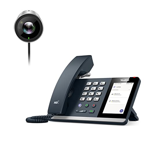 Yealink UVC30 4K Webcam MP50 Desktop Phone Compatible with