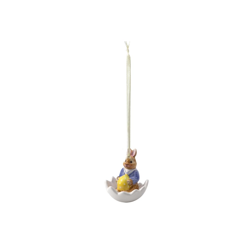 Villeroy & Boch Bunny Tales Ornament Max in Egg Shell, Porcelain, Coloured