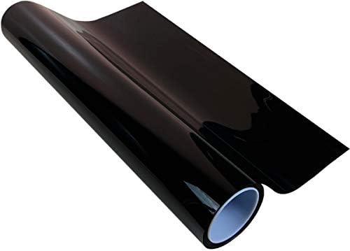 The Online Liquidator 48" x100' feet Black Window Tint Film Roll - Darkest Shade Limo 5% VLT for Car and Residential Privacy Glass Easy DIY