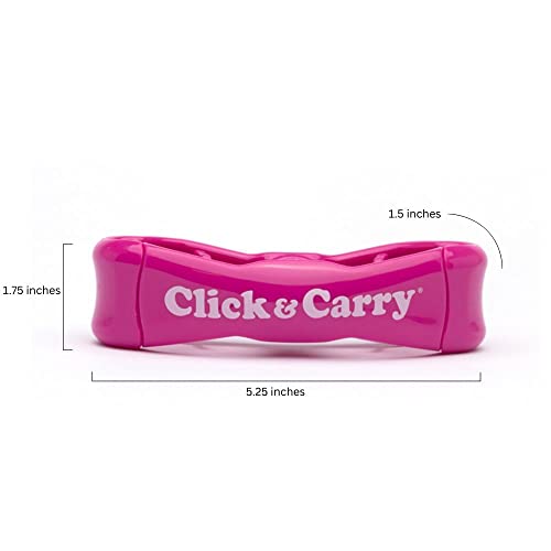 Click & Carry Grocery Bag Carrier as seen on SHARK TANK with Soft