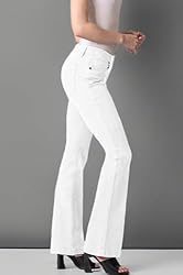 Hybrid & Company Women's Skinny Bootcut Stretch
