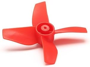 4pcs Eachine E010 E010C E010S RC Quadcopter Spares Parts Blades Propeller For Blade Inductrix Tiny Whoop (Red) by PinBuke