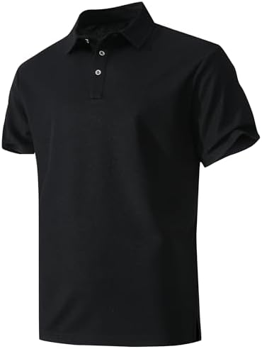Edwards Men's Hi Performance Mesh Polo Small Black at Amazon Men's
