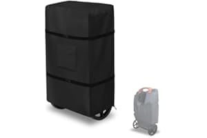 Krismile RV Tote Tank Cover,Heavy Duty Waterproof Portable RV Tote Tank Cover,for 28-36 Gallon Portable RV Tote Tanks.(Only Cover,Black)