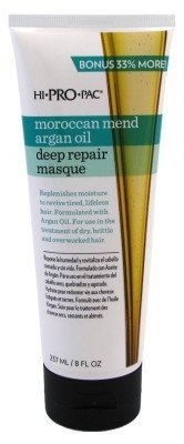 Hi Pro Pac Masque Hair Moroccan Argan Oil Deep Repair 8 Ounce