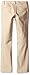 Nautica Big Girls' Uniform Bootcut Twill Pant, Khaki, 10