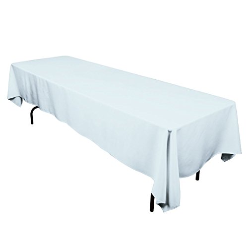 image for Gee Di Moda Rectangle Tablecloth - 70 x 120 Inch - Baby Blue Rectangul