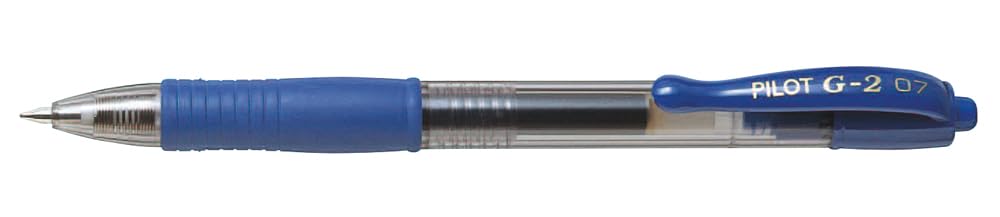 Pilot G207 Retractable Gel Blue Pen [Pack of 12]