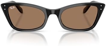 Amazon.com: Ray-Ban RB4423D Sunglasses, Black/Brown, 66 mm