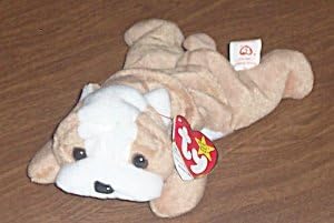 TY Beanie Baby - WRINKLES the Bull Dog