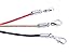 KONMAY Necklace Cord with Clasps for Pendant, 50pcs Mixed 17'' Layered Multi-Strands Voile Organza Ribbon Necklace Cord for Jewelry Making