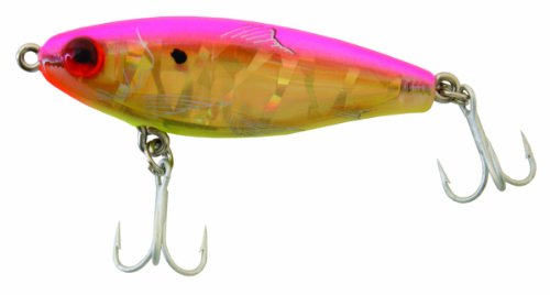 MirrOLure17MR-GECBG Mirrodine Lure, 2-5/8-Inch, 3/8-Ounce, 1-Piece, Topwater Crankbait, Fishing Lure