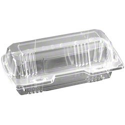 Polar Pak Hot Dog Clear Take Out Containers 750/cs
