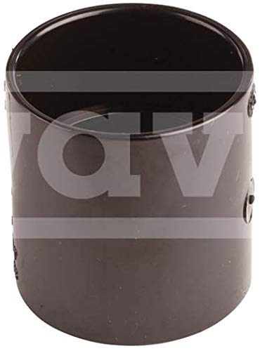 Pack of 2 x 5Z104 40MM Double Socket Black ABS