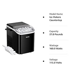 Silonn Countertop Ice Maker Machine with