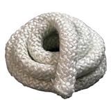 1 inch Woodstove Gasket Rope, Door Gasket, Round Fiberglass Rope Seal (12 Feet)