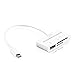 kwmobile 3in1 Micro USB Adapter Card Reader OTG for Samsung Galaxy Tab S2 9.7 white