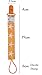 Elefuntot 4 Pacifier Clip Holder | Stylish Binky Clip, Keeps Dummy Sanitary Secure & Safe From Falling, Chevron & Starfish Design, Ideal Shower Gift