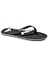 Quiksilver Men's Molokai Athletic Sandal, Black/White, 10 M US
