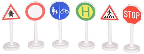 Siku 5597, Ampeln mit Verkehrsschildern, Kunststoff, Multicolor, Vielseitig einsetzbar & 0857 - Verkehrszeichen – Bild 6