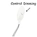 Bonlux Dimmable LED Sewing Machine Working Light Bendable Gooseneck Lamp with Magnetic Mounting Base (2W 20pcs LED Daylight White)
