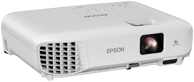 Epson EX3290 3-Chip 3LCD WXGA Projector, 4,000 Lumens High Color Brightness, 4,000 Lumens White Brightness, 2x HDMI, Built-in Speaker