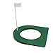 JETEHO 2 Pack Golf Practice Putting Cup Indoor Outdoor Gold Putter Training Aids Regulation Cup