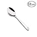 Demitasse Espresso Spoons Stainless Steel Coffee Spoons for Home, Cafe, Restaurant, Set of 12, Thanksgiving Gift