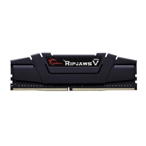 Gskill F4-3200C16S-16GVK Ripjaws V Arbeitsspeicher 16GB (D4 3200, C16, 1,35V) schwarz