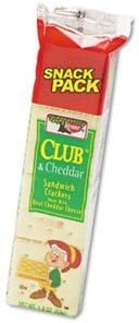 Kellogg’s Sandwich Crackers FOOD,CRCKR,CLUB CHEDR (Pack of10)