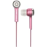 Coby CVE52PNK Jammerz High-Performance Isolation Stereo Earphones, Pink (Discontinued by Manufacturer)