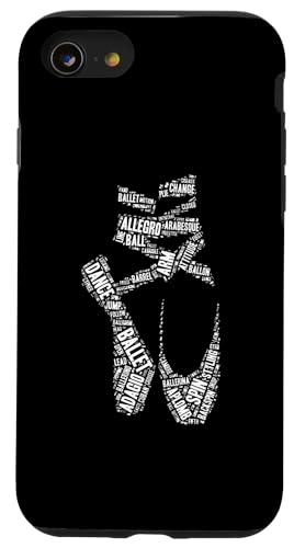 Ballet Pointe Shoe Dancing Ballerina Ballet Dancer Case for iPhone SE (2020) /…